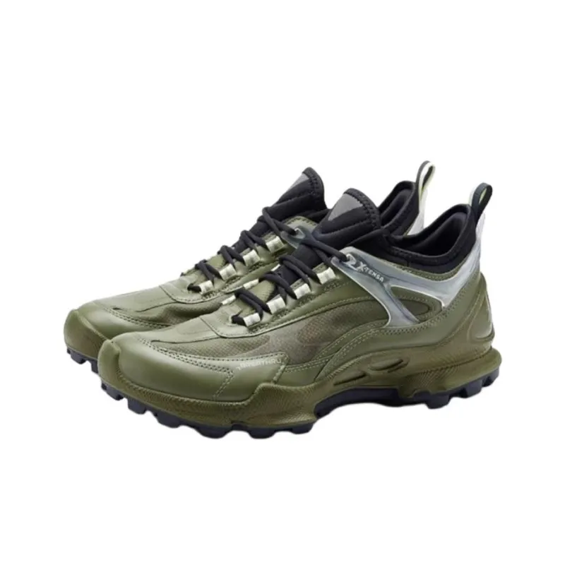 Ecco Biom C Trail Low Top Hiking Shoes Men's Green-1