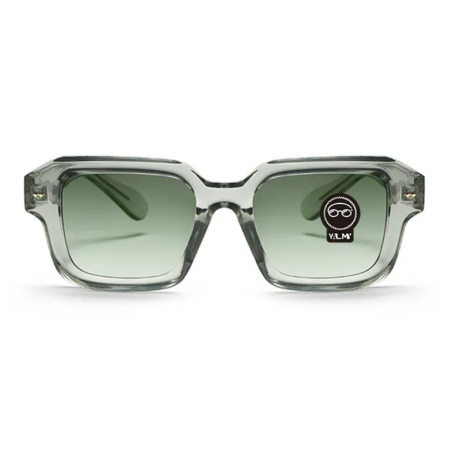 YALMY TR/Memory Plastic Square Sunglasses Unisex-7