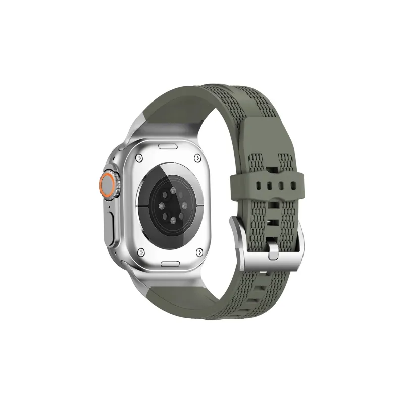 KVZUVUU Apple Compatibility Watch Band Silicone Material-7