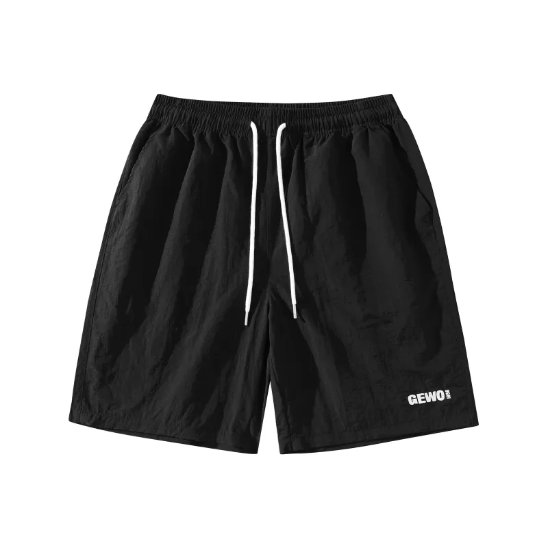 GEWO Jewel Commute Moisture Wicking Sports Casual Loose Fit Versatile Five Button Shorts Unisex-18