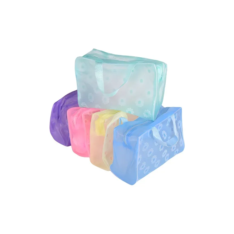 Future Maple Portable Waterproof Large Capacity Transparent Makeup Bags Travel Storage-1
