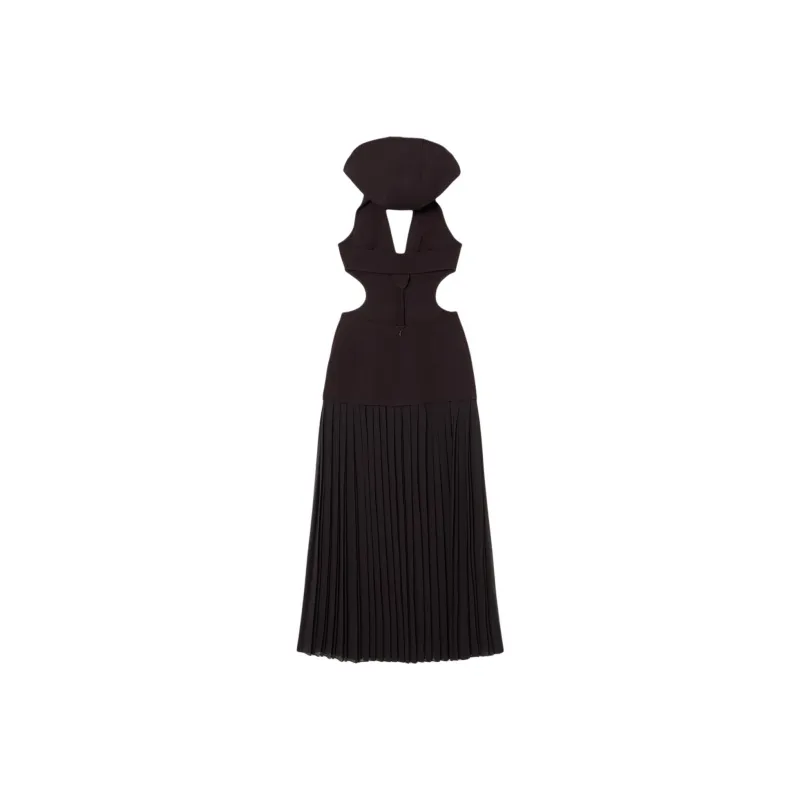 LACOSTE Sleeveless Dress Women's Brown-1