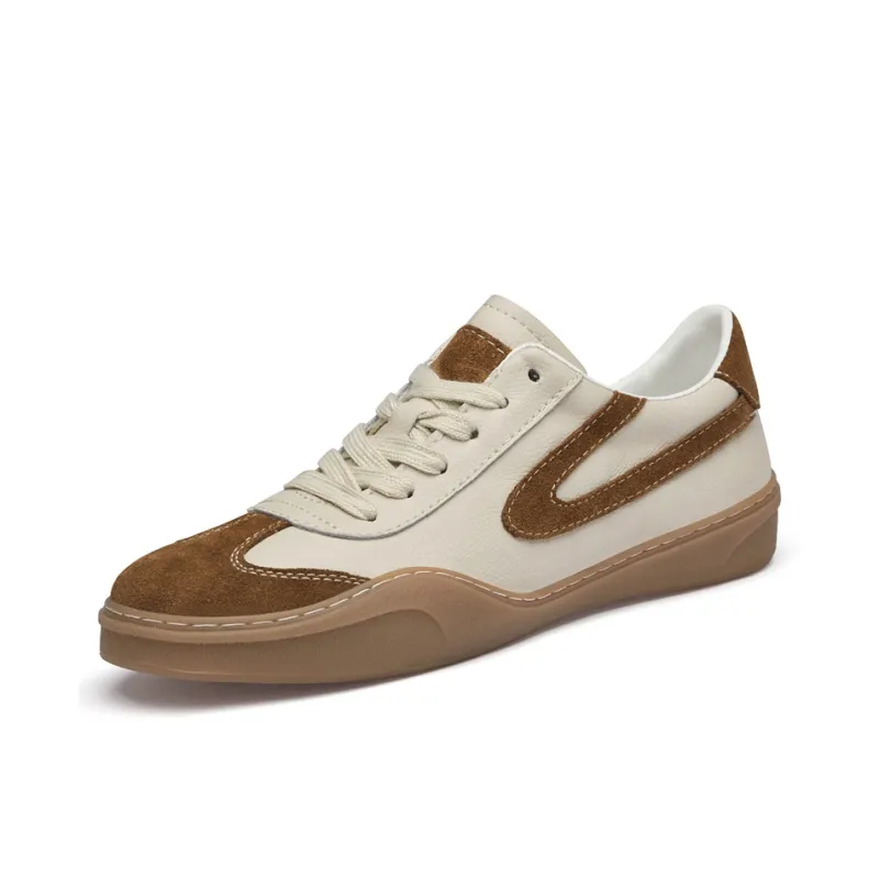 Qiandongmeili Lightweight And Breathable Low Top Skateboard Shoes Men's-1