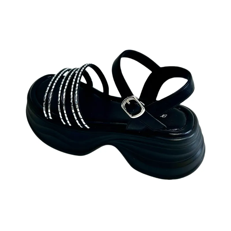 Shoe Lady One Strap Sandals 6cm Women's-3