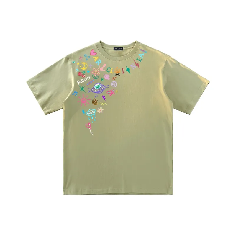 ARCLINEA Short Sleeved T Shirts Unisex-14