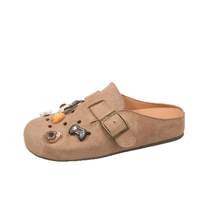 Puppytown Slip Resistant Abrasion Resistant Closed Toe Slippers Women's-12