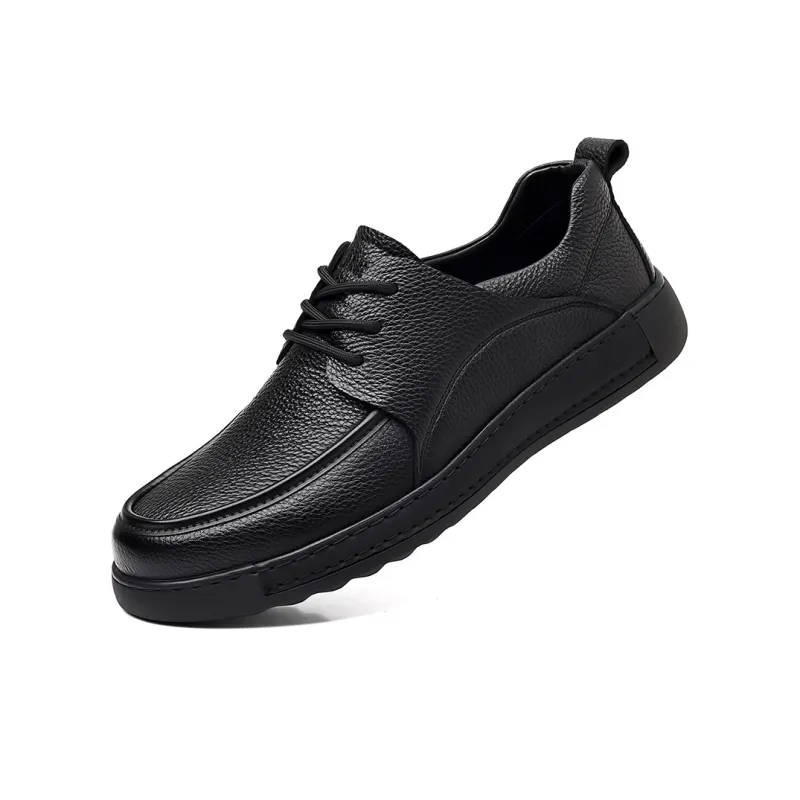 Dunnu Men's Casual Shoes Men Low Top Black-6
