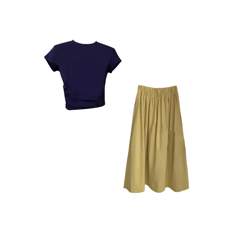 IQC Two Piece Skirt Sets Women's-1
