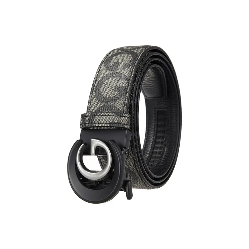 Yalu Preferred Cow Split Leather Belts Men's Width 3.5CM-4