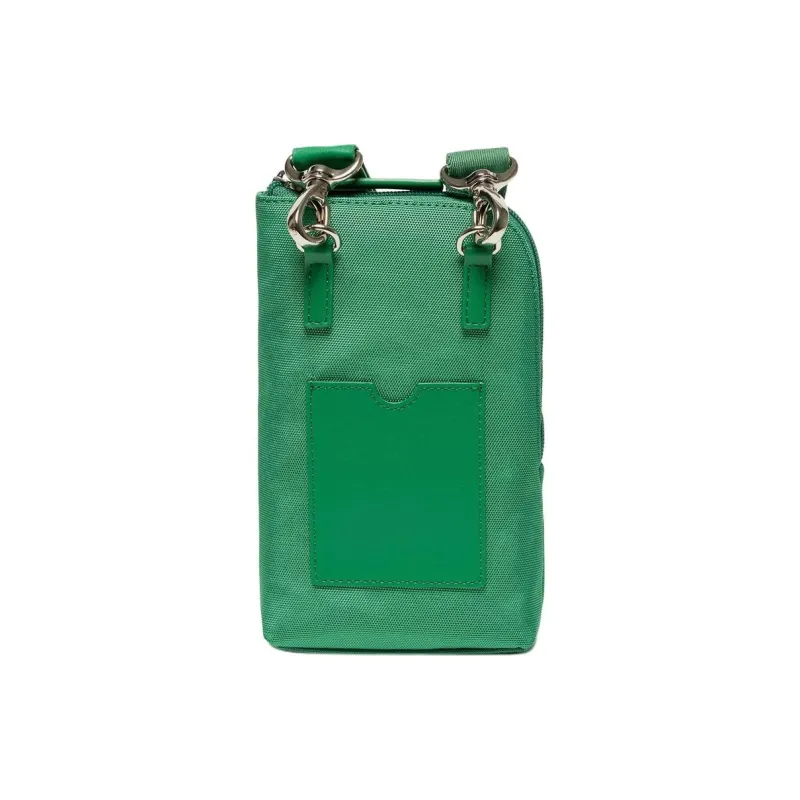 LACOSTE Nylon Cell Phone Pouch Men's Green-2