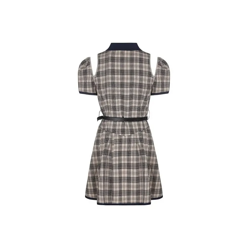 DOSOHEB Short Sleeved Dress Women's-1