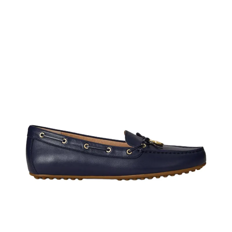 LAUREN RALPH LAUREN Wylie Gommino Loafers Women's Navy Blue-1