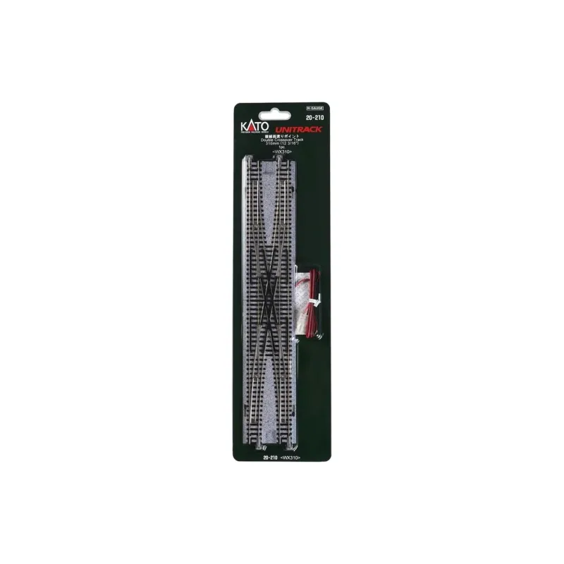 KATO N Track Gauge Double Line Intersection, Double Cross Railway Model Accessories-3