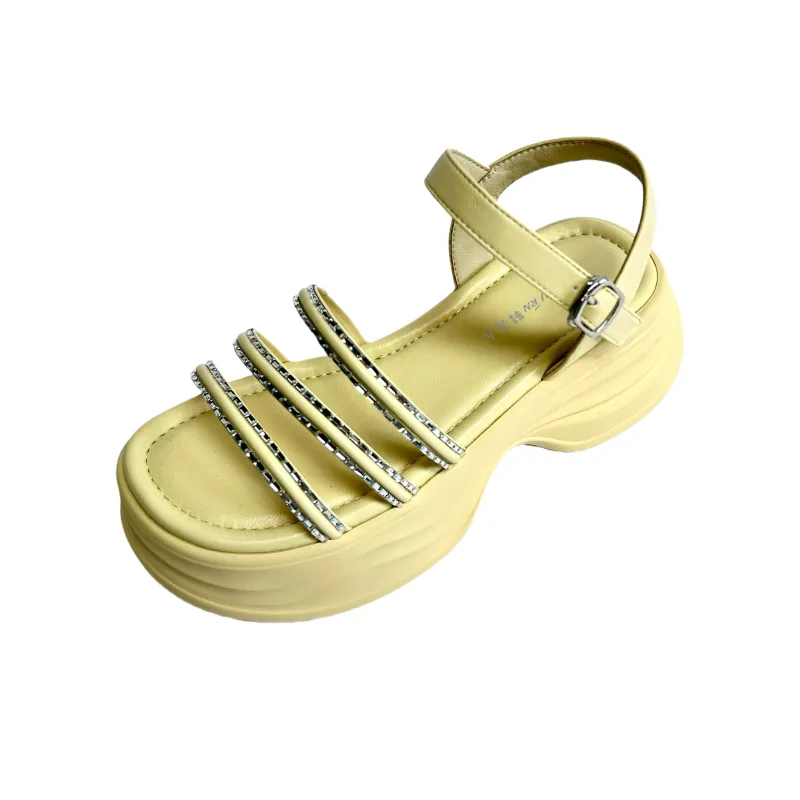 Shoe Lady One Strap Sandals 6cm Women's-14
