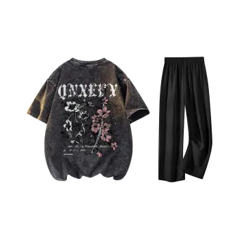 Qnxeey Casual Sportswear Unisex