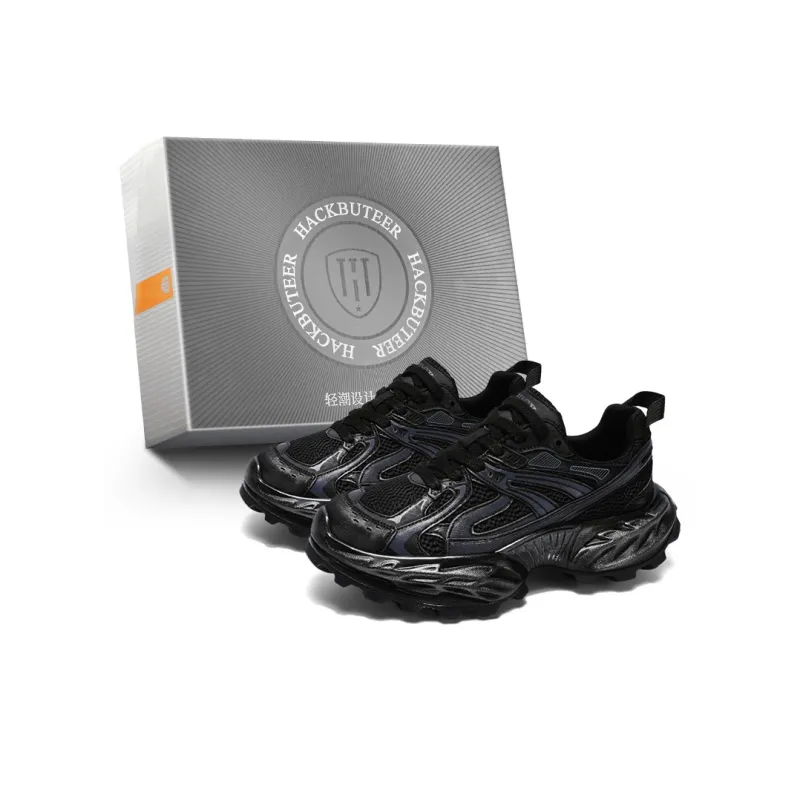 HACKBUTEER Low Top Chunky Sneakers Men's Box Included-6