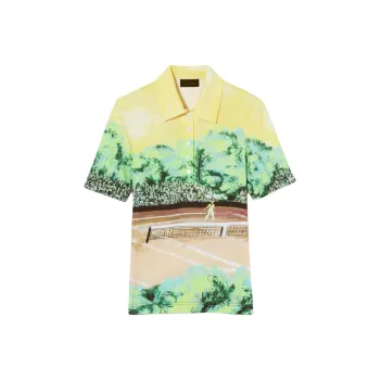 LACOSTE Polo Shirt Women's Yellow
