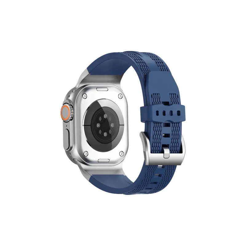 KVZUVUU Apple Compatibility Watch Band Silicone Material-9