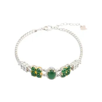 CUIYURIJI Ice Glutinous Jadeite Bracelets Women's