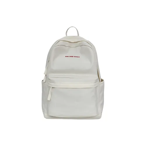 Moonshine Nylon Travel Bag Computer Backpack Unisex White/Blue/Yellow/Green/Black