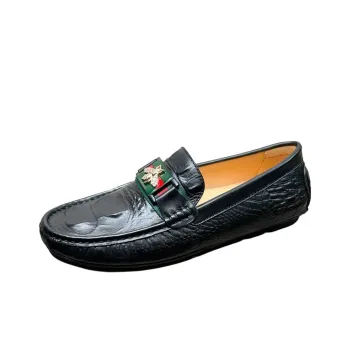 Voguhomme Men's Casual Shoes Men Low Top Black