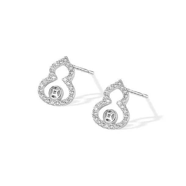 ETAHLOVE S925 Silver Stud Earrings Women's-0
