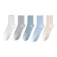 5 Pack[White 1-Light Gray 1-Gray Blue 1-Sky Blue 1-Skin 1]