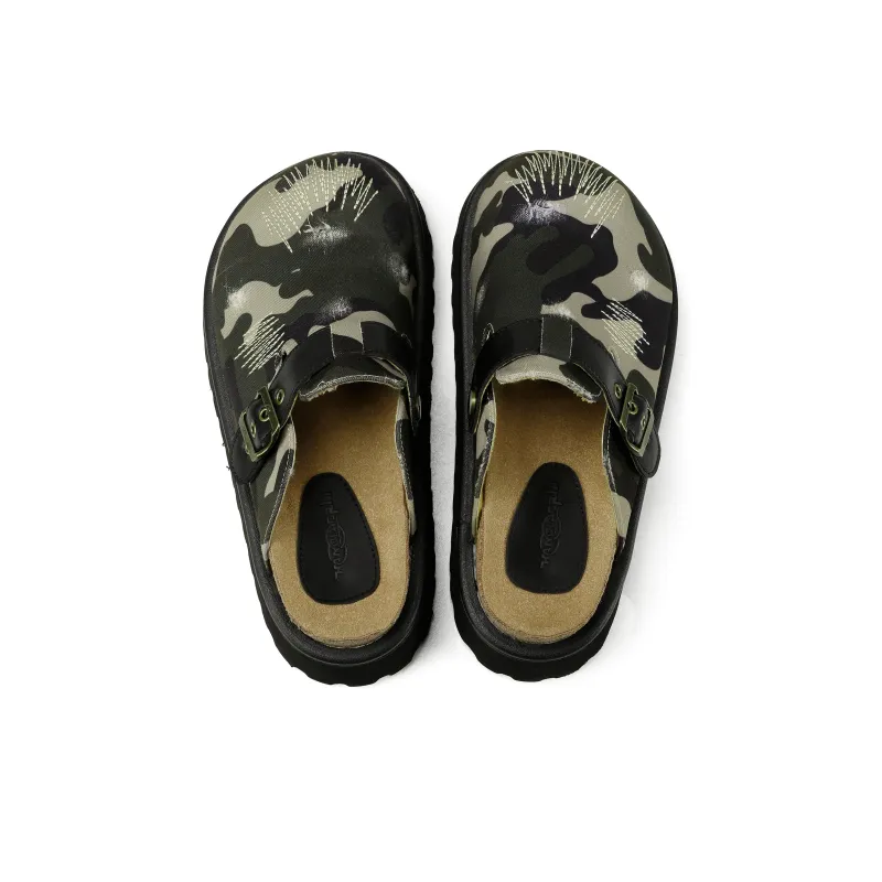 HANQIAORIJI Broken Cocoon Series Closed Toe Slippers Unisex Camouflage-5