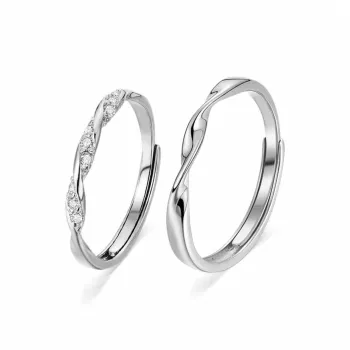 SEEPD Colored Glaze Zircon Ring Unisex