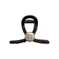 [Chocolate Brown]Medium Size Round Logo Letter-8cm