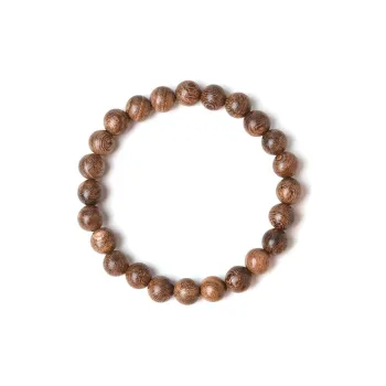 WJT Golden Sandalwood Wooden Bracelets Unisex