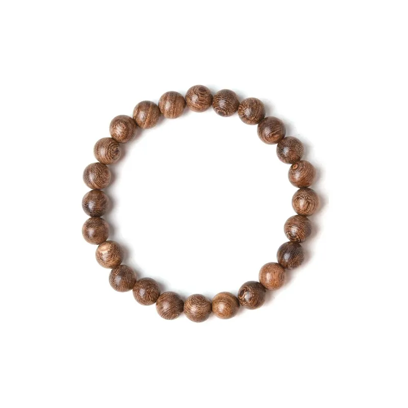 WJT Golden Sandalwood Wooden Bracelets Unisex-0