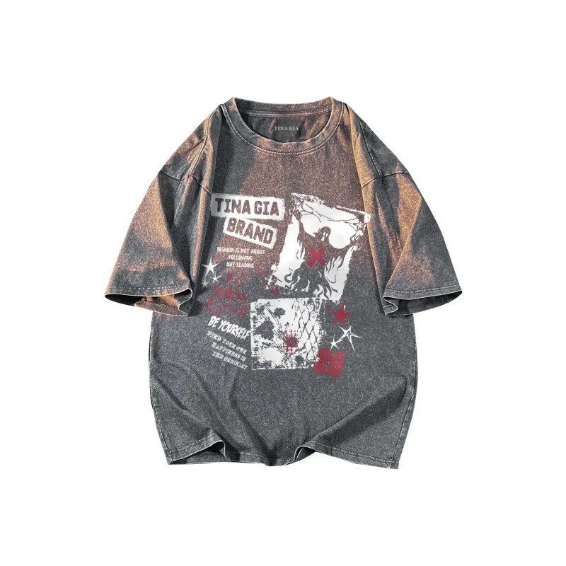 TINA GIA T Shirts Unisex-5
