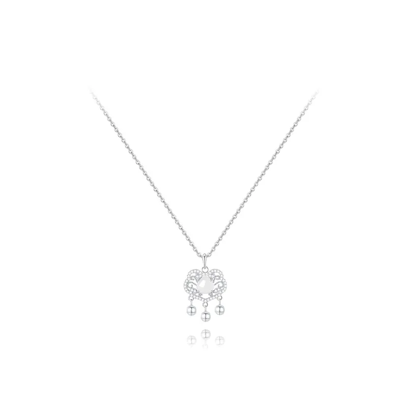 KUMET Sterling Silver Necklaces Women's-6