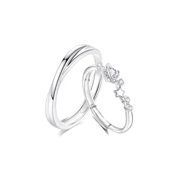 SEEPD Colored Glaze Zircon Ring Unisex