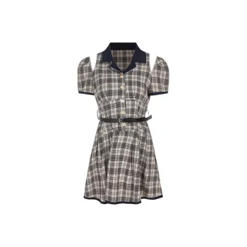 DOSOHEB Short Sleeved Dress Women's