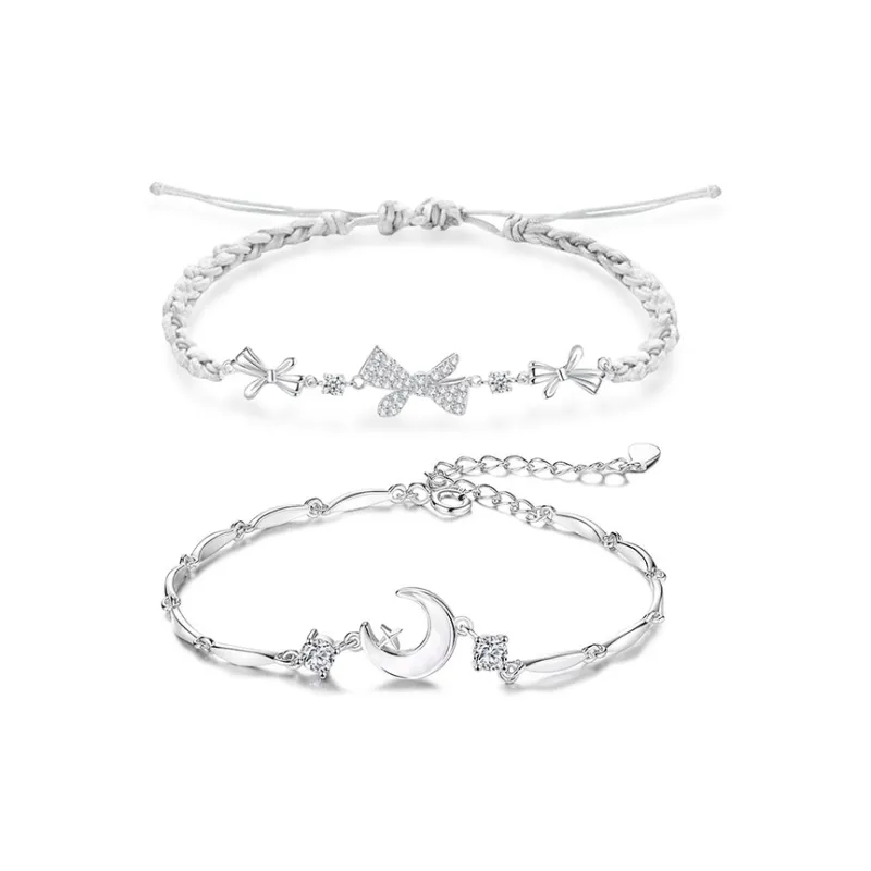 TRUE ME Fabric Rope Bracelets Women's-0