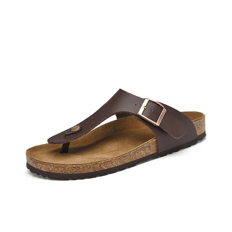 XIMO BULL Rubber Sole Embroidery Odor Resistant Flip Flops Unisex-6