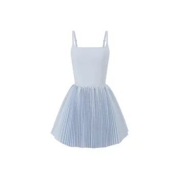 YGPRW Slip Dresses Women's Blue