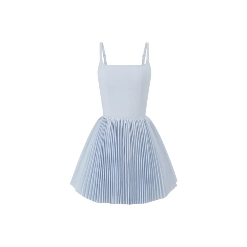 YGPRW Slip Dresses Women's Blue-0