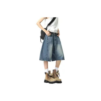 Glona Klio Denim Shorts Unisex Blue