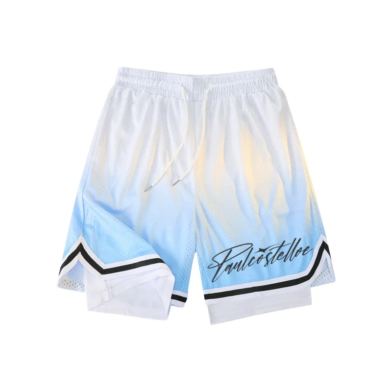 PAUL COSTELLOE Basketball Shorts Unisex-12