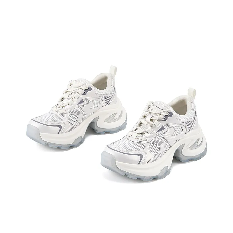 DAPHNE Anti Slip Wear Resistant Low Top Chunky Sneakers Women's-2