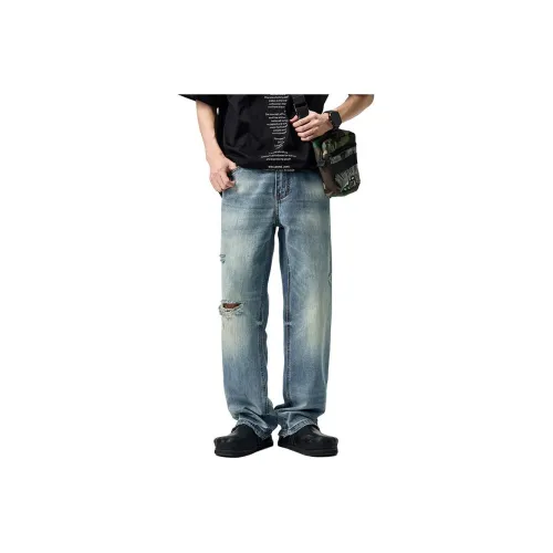Tonlion Jeans Unisex Light Blue