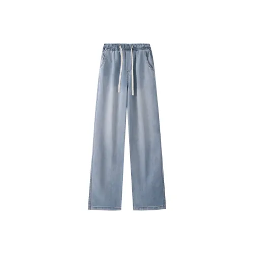Maxim's De Paris Jeans Unisex Light Blue