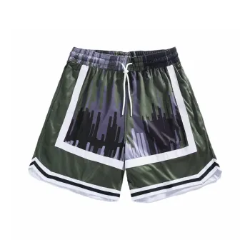 KPADB Basketball Shorts Unisex Army Green