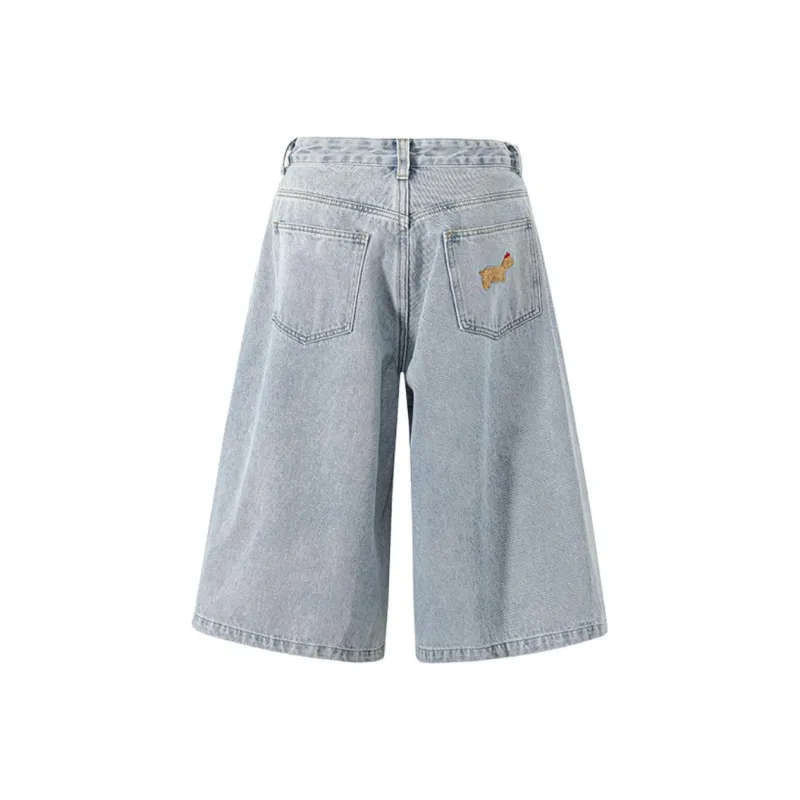 ROOMBOSE Denim Shorts Unisex-4