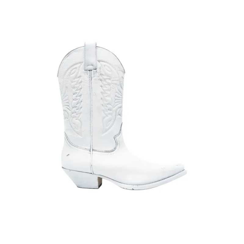 MM6 Maison Margiela 40mm Leather Boots-1