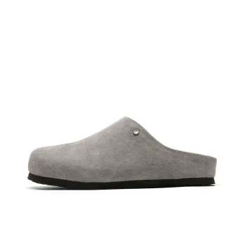 WEISHIBANGWEI Closed Toe Slippers Unisex Gray
