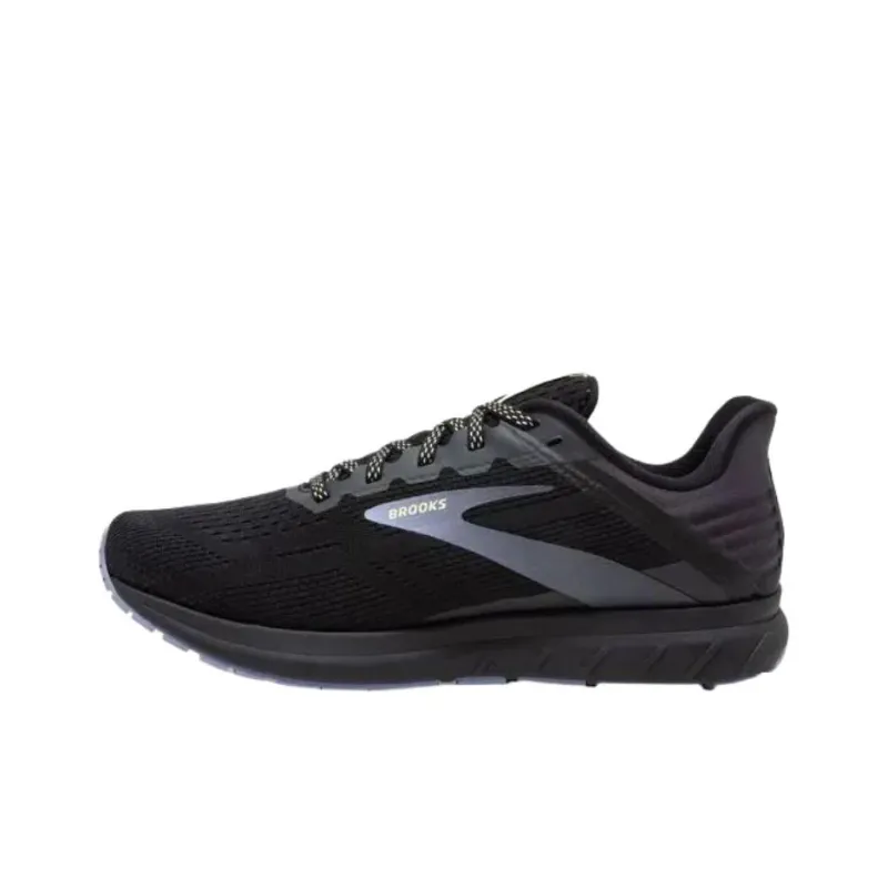 Brooks ANTHEM 5 Anti Slip Wear Resistant Low Top Running Shoes Women's Black-0
